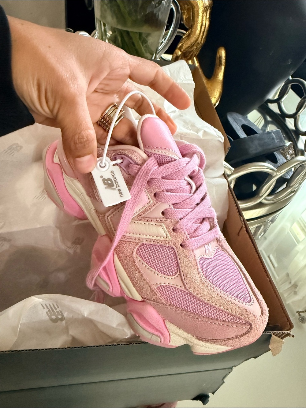 New Balance 9060
Pink Overdye